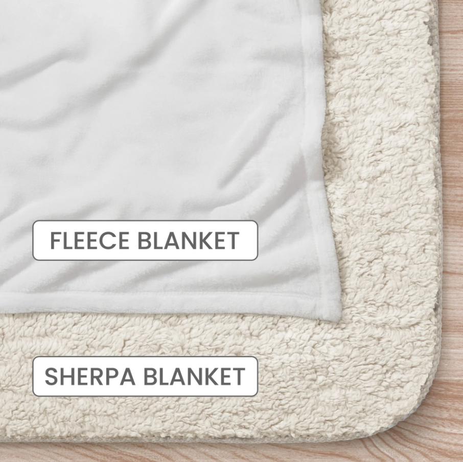 Personalized “Hug From Afar” Blanket for Mom