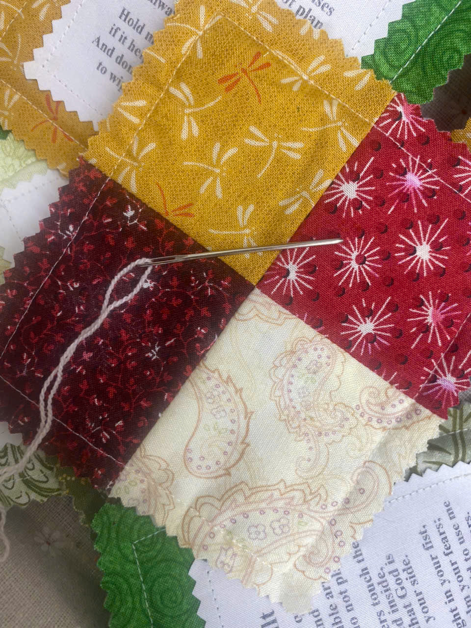 Prayer Hug™ Pocket Quilt – a four-inch hug from God