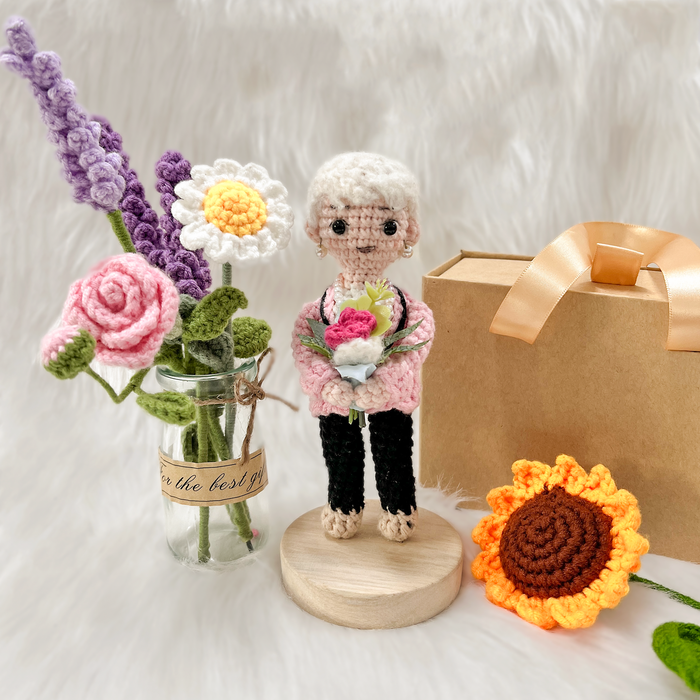 COZY DOLL® PERSONALIZED CROCHET DOLL