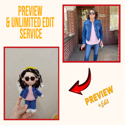 Preview & Unlimited Edit Service⭐⭐⭐⭐⭐