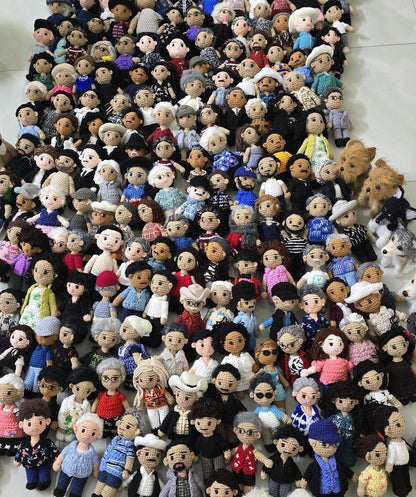 COZY DOLL®  PERSONALIZED CROCHET DOLL