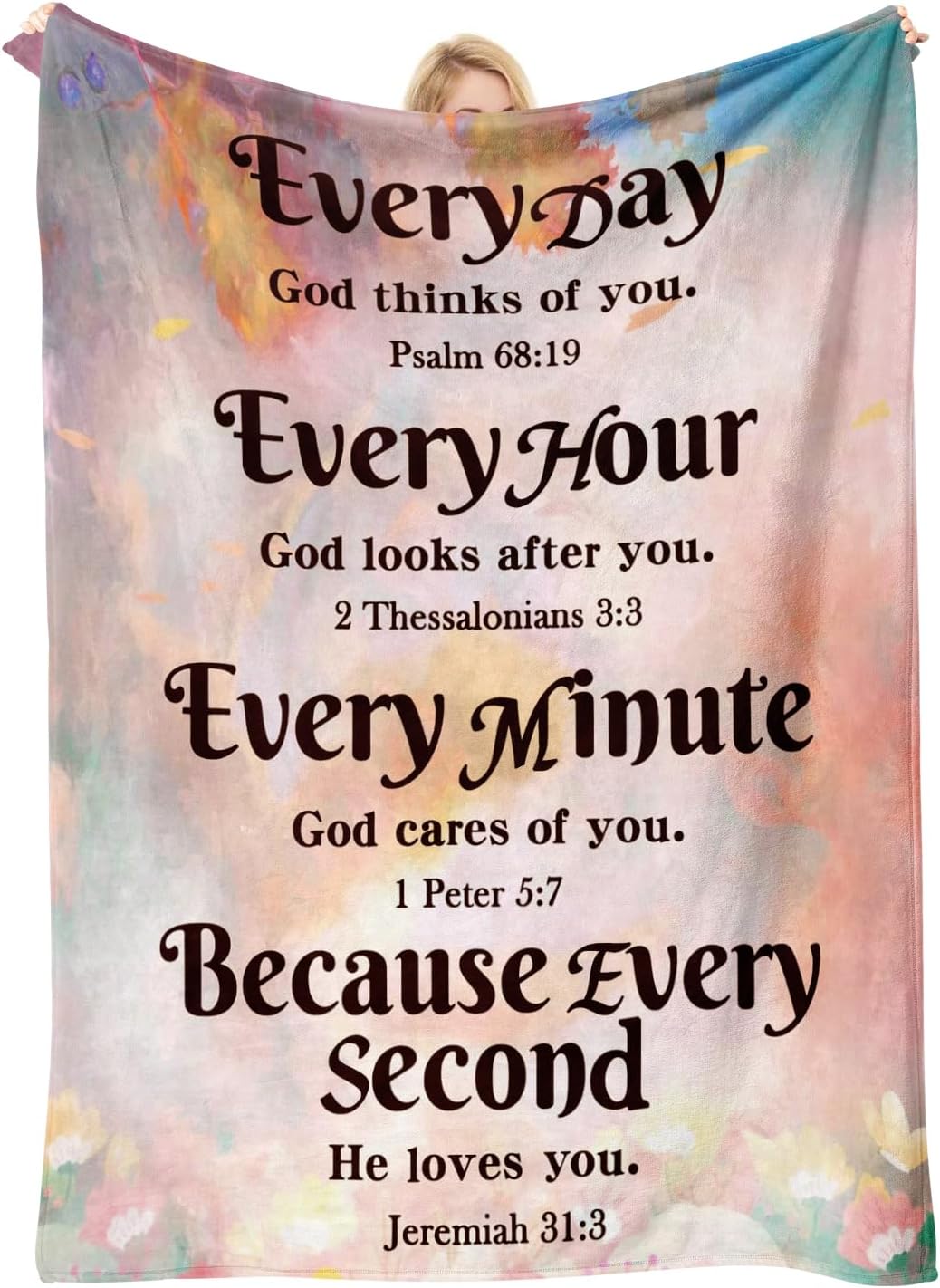 Faith & Comfort Blanket - A Daily Reminder of God’s Love, Peace & Protection