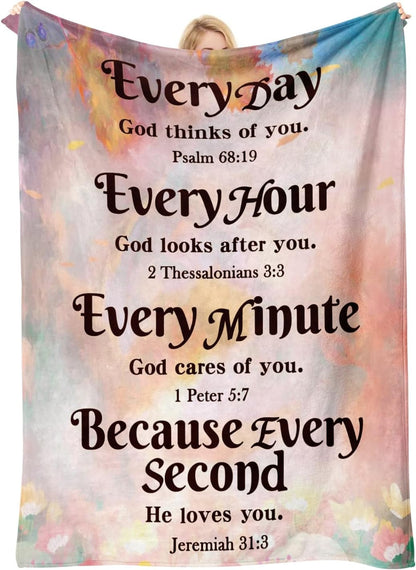 Faith & Comfort Blanket - A Daily Reminder of God’s Love, Peace & Protection
