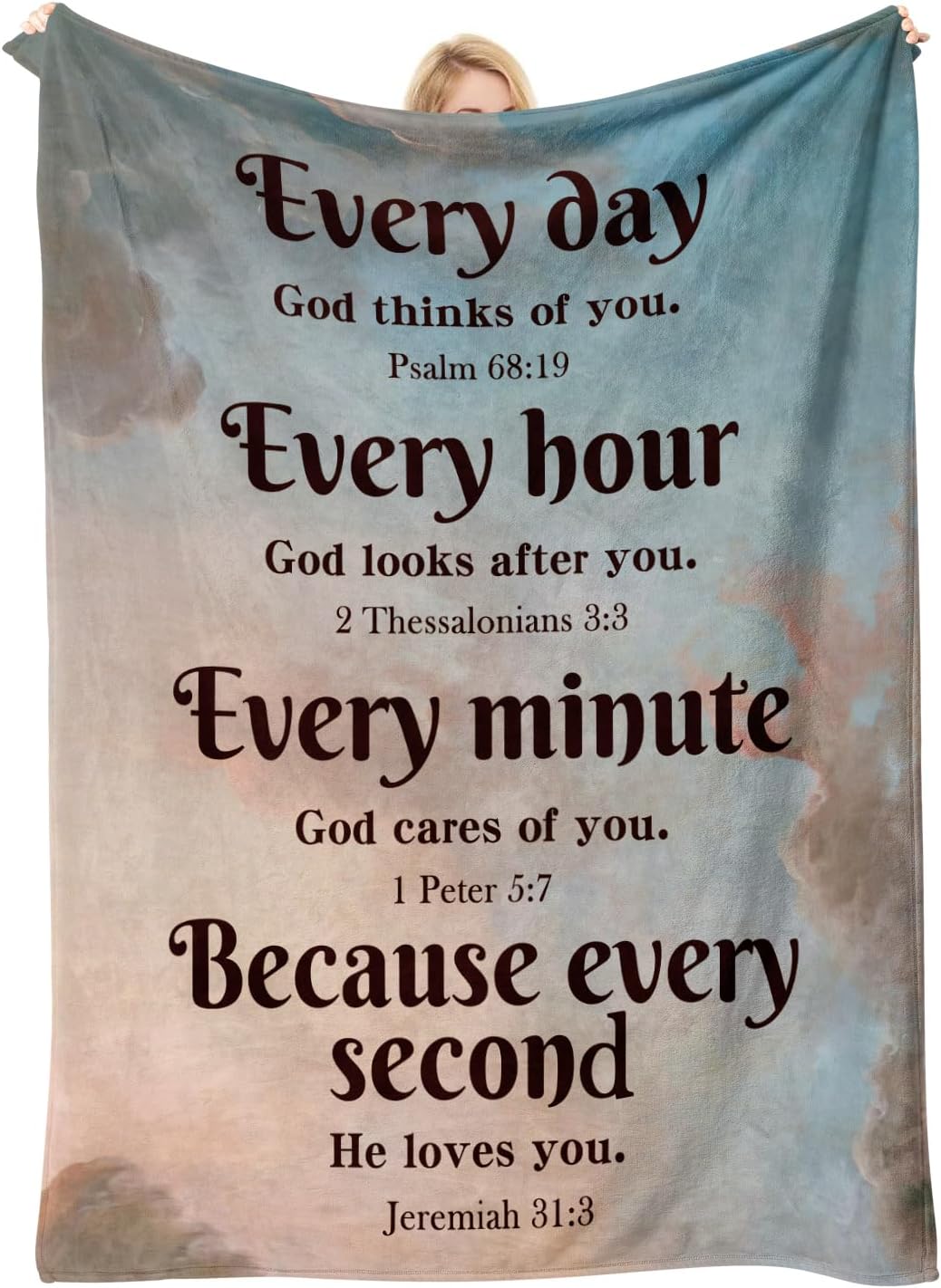 Faith & Comfort Blanket - A Daily Reminder of God’s Love, Peace & Protection