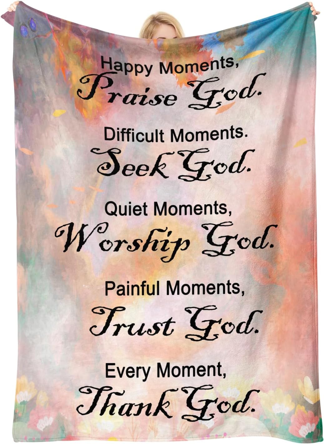 Faith & Comfort Blanket - A Daily Reminder of God’s Love, Peace & Protection