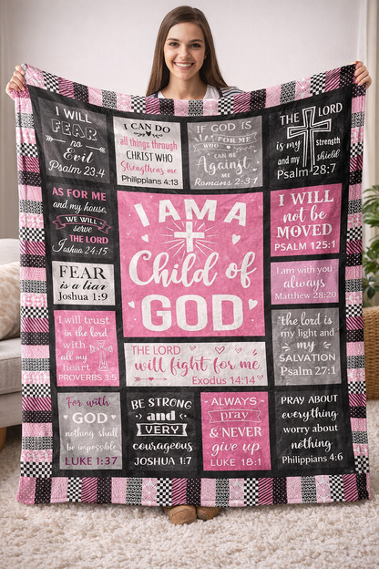Faith & Comfort Blanket - A Daily Reminder of God’s Love, Peace & Protection