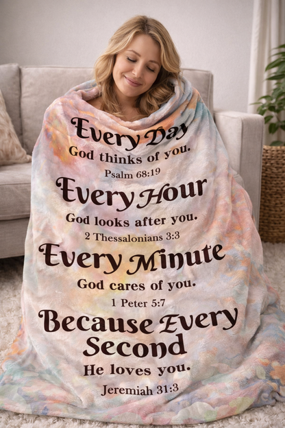 Faith & Comfort Blanket - A Daily Reminder of God’s Love, Peace & Protection