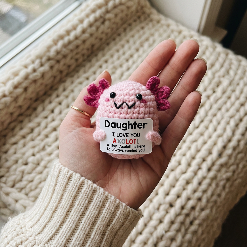 AxoLOTl of Love - Crochet Axolotl
