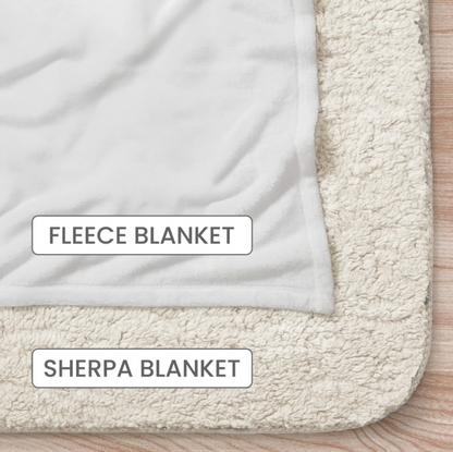 Personalized “Hug From Afar” Blanket for Mom