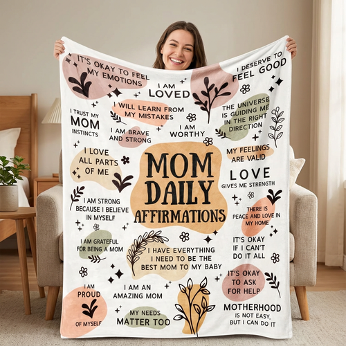 Daily Affirmations Blanket
