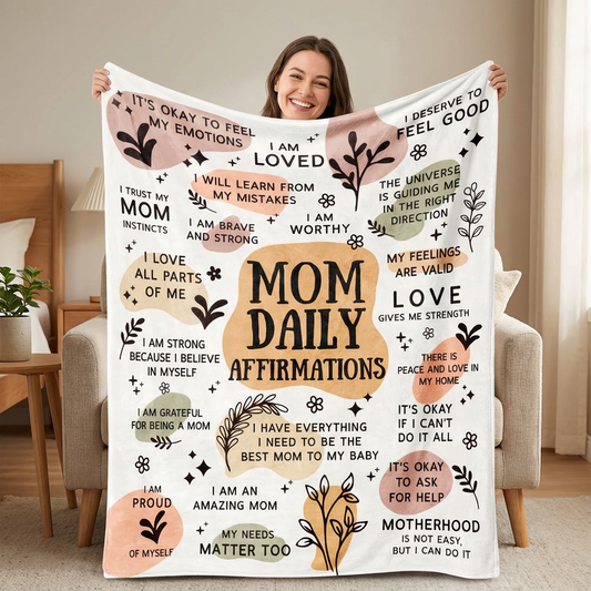 Daily Affirmations Blanket