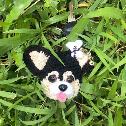 Heartfelt Custom Handmade Crochet Pet Keychain