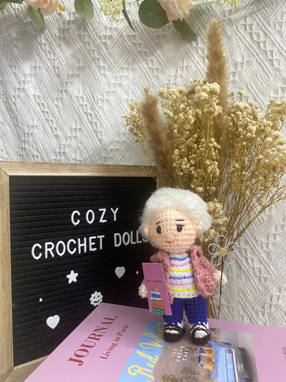 COZY DOLL®  PERSONALIZED CROCHET DOLL