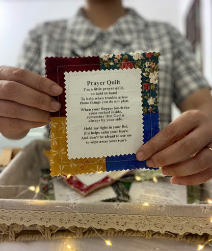 Prayer Hug™ Pocket Quilt – a four-inch hug from God