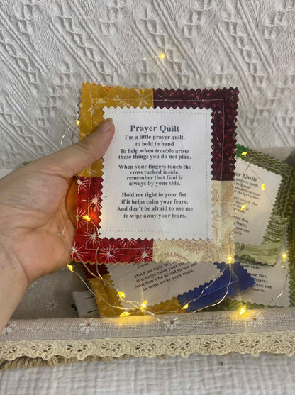 Prayer Hug™ Pocket Quilt – a four-inch hug from God