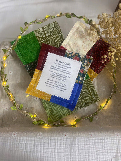 Prayer Hug™ Pocket Quilt – a four-inch hug from God