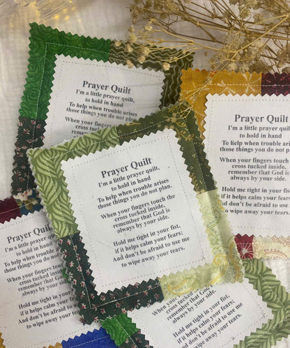 Prayer Hug™ Pocket Quilt – a four-inch hug from God