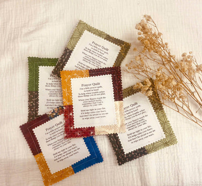 Prayer Hug™ Pocket Quilt – a four-inch hug from God