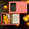 PERSONALIZED PHOTO KEYRING IN LEATHER CASE (& WITH MESSAGE CARD)