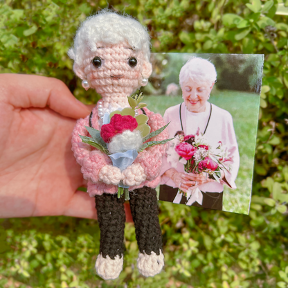 COZY DOLL®  PERSONALIZED CROCHET DOLL